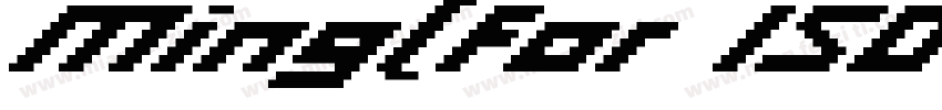 Ming(for ISO10646)ExtB字体转换